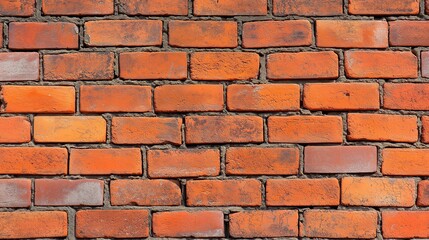 Obraz premium Rustic Red Brick Wall