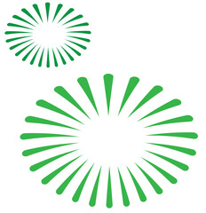 Obraz premium Fireworks Fourth of July.Set of fireworks with a red and blue stars and sparks . United states of america independence day fireworks. Red, blue fireworks for 4th of July