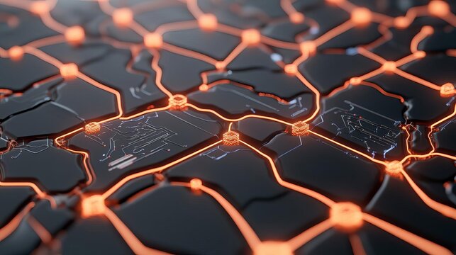 Neural network diversity, advanced AI circuits, glowing digital pathways