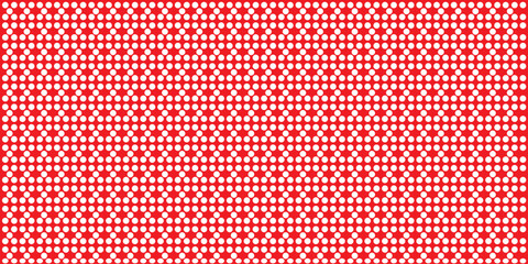 red polka dots with white background wallpaper