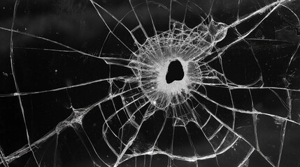 Abstract broken glass for overlay textures background