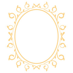 Gold Leaf Aesthetic Frame