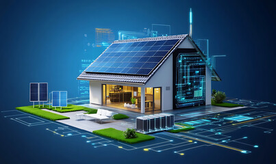 Innovative battery packs for smart home energy management.