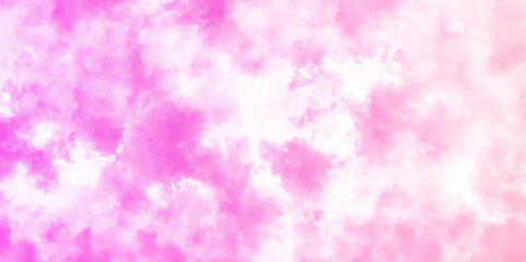 Hand painter colors watercolor stain texture abstract color baby pink texture background on white surface. Grunge and textured banner with free copy space. Modern baby pink Watercolor.	