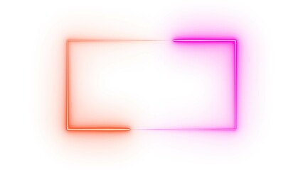 Neon rectangle.