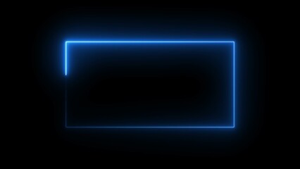 Neon rectangle.