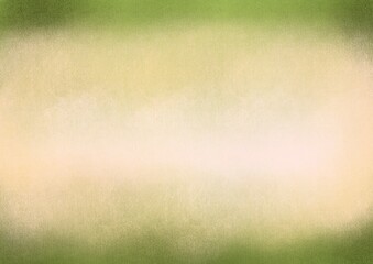 A warm green and beige gradient with grainy textures, offering a grounding and earthy design for various creative applications