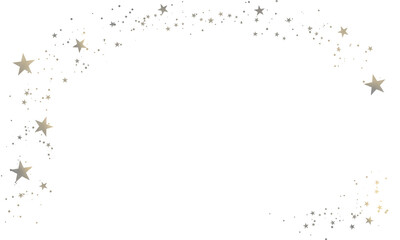 光り輝く綺麗な星屑のエフェクトフレーム★カードやバナーのアクセントにも