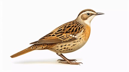 Fototapeta premium A detailed illustration of a bird showcasing its distinctive plumage and features.