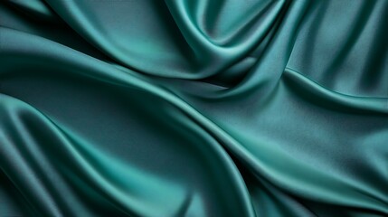 Obraz premium Solid teal green background with a smooth matte look