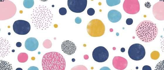 A colorful background with many different colored circles