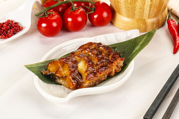 Grilled eel with unagi sauce