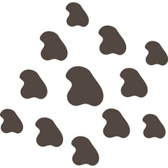 Dotted Abstract Shape