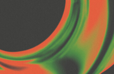 Bright grainy gradient abstract background,  close-up view of a curved shape, aesthetic soft texture