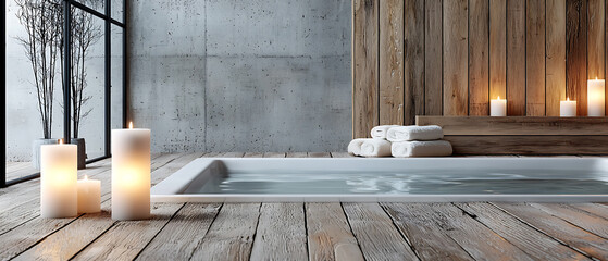 Create a luxurious and sanitized bathroom oasis for ultimate relaxation