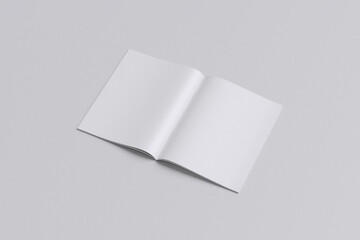 Blank Open Brochure     
 
