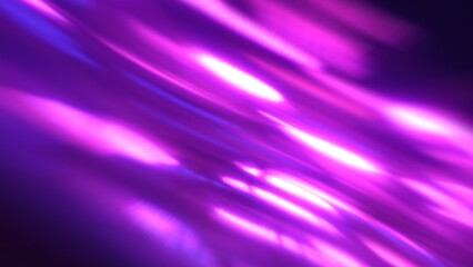 Purple and pink light. Neon glowing lines. Abstract background
