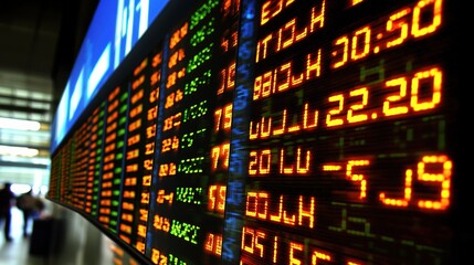 Detailed Stock Market Analysis Displayed on a Smartphone Screen with Real-Time Data for Investors, Traders, and Financial Analysts.