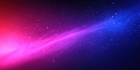 Fototapeta premium neon purple wallpaper on dark background, Dark blue purple glowing grainy gradient background black noise texture 