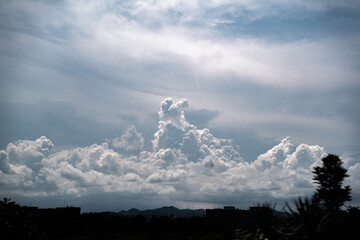 구름, 하늘, 자연