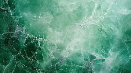 Fototapeta premium Light emerald green background with a smooth, polished look