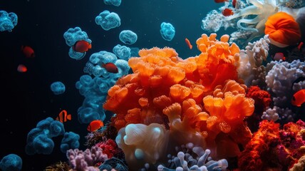 Intricate Layered Oceanic Patterns Visualizing the Depths of Nature's Beauty and Complexity