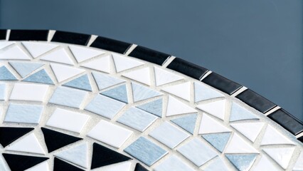 Fototapeta premium background with colored ceramic tiles