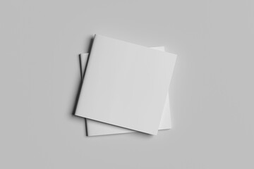 Blank Brochure Square Cover  
   
