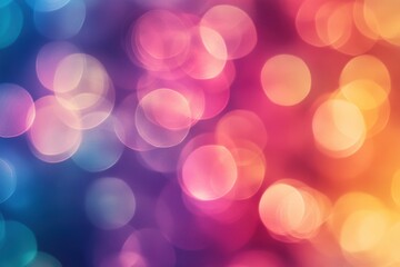 Fototapeta premium Abstract colorful bokeh background.