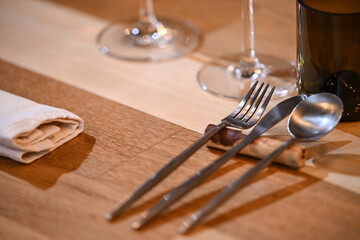 horeca table verre restaurant couverts
