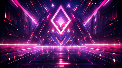 abstract light background, Generative AI