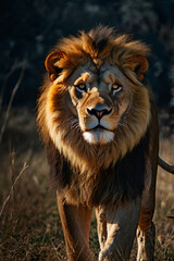 Fototapeta premium portrait of a lion