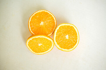 Smooth, circular lemon slices in orange-yellow color are perfect for making drinks