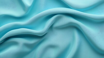 Obraz premium Solid aqua blue background with a smooth, matte texture