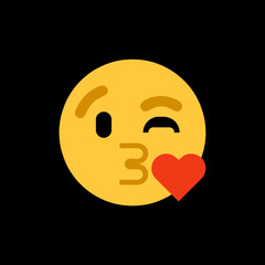 Blowing Kiss Emoji
