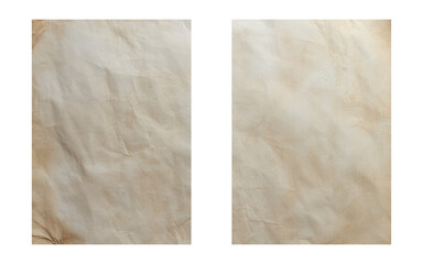 plain old papers appears crumpled. The texture on the blank paper is unique. transparent background