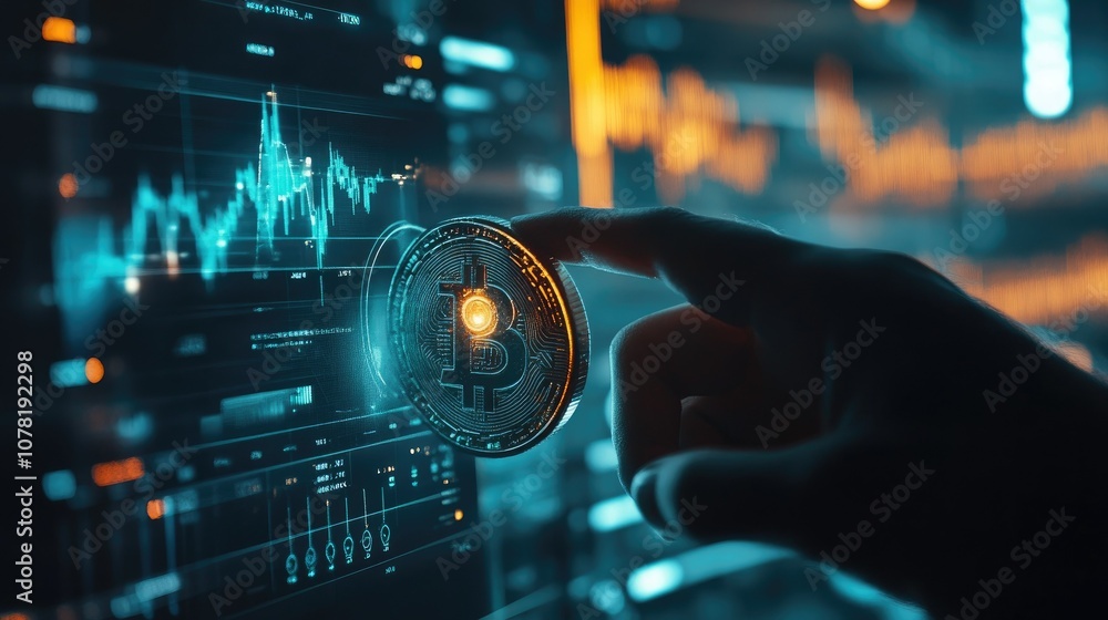 Aufkleber bitcoin trading and analytics interface