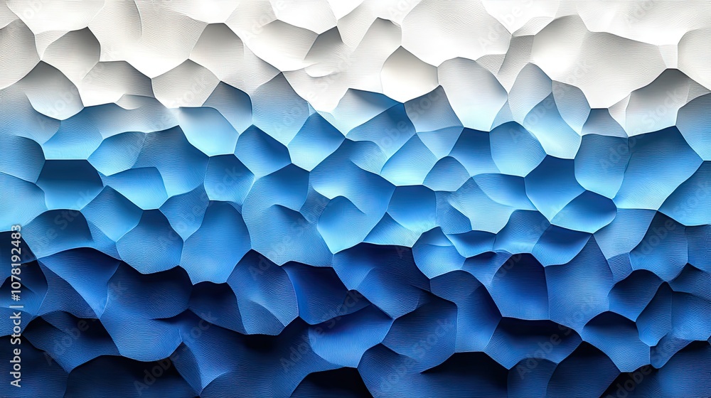 Poster abstract blue and white gradient texture. ideal for backgrounds, presentations, or adding visual int