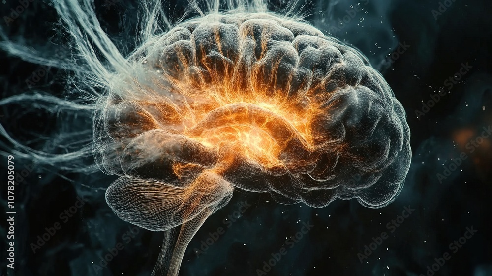 Poster the complexity of the human brain: a captivating neuro-visualization