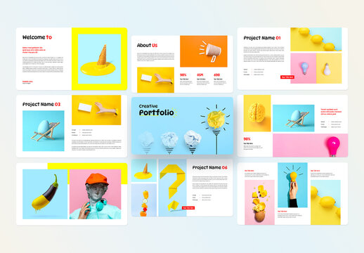 Creative Digital Portfolio Presentation