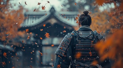 Autumnal Samurai: A Timeless Spirit