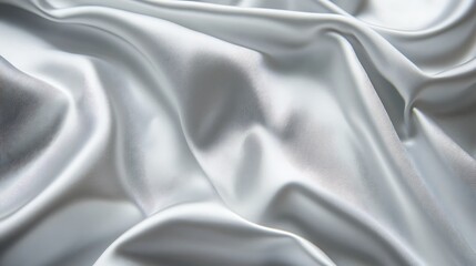 Fototapeta premium Plain soft silver gray background with a subtle shine