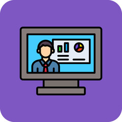 Online learning Icon