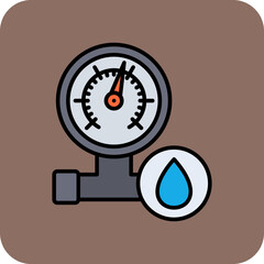 Water guage Icon