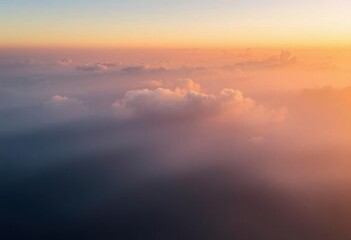 Fototapeta premium sunset in the clouds