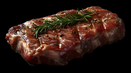 Obraz premium beef steak with rosemary