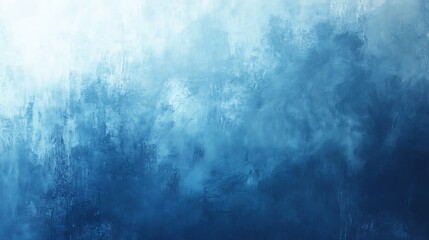 Obraz premium Soft blue gradient texture with abstract shapes for elegant background art