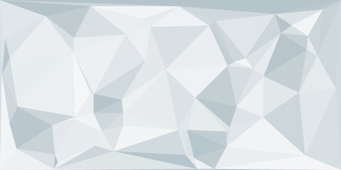 Fototapeta premium Abstract winter background, abstract triangle background with winter theme.