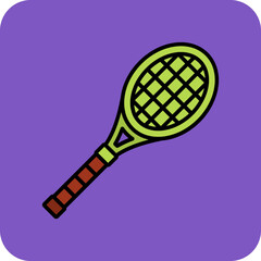 Tennis Racket Icon