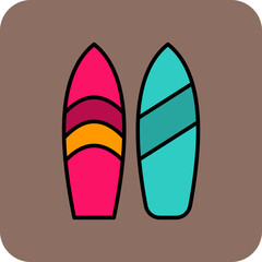 Surfboard Icon